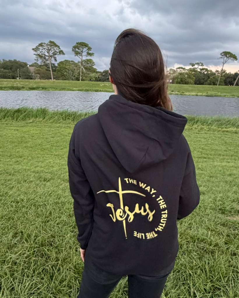The Way Truth Life Jesus Hoodie | John 14:6 Design - Holy Looks